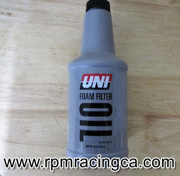 UNI Bottled Filter Oil